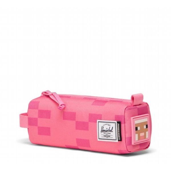 Minecraft Herschel Settlement Pencil Case Little Herschel Pink Sheep