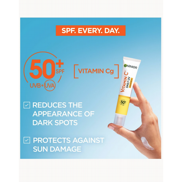 Garnier Vitamin C Daily UV Invisible Brightening Fluid SPF50+ 40ml