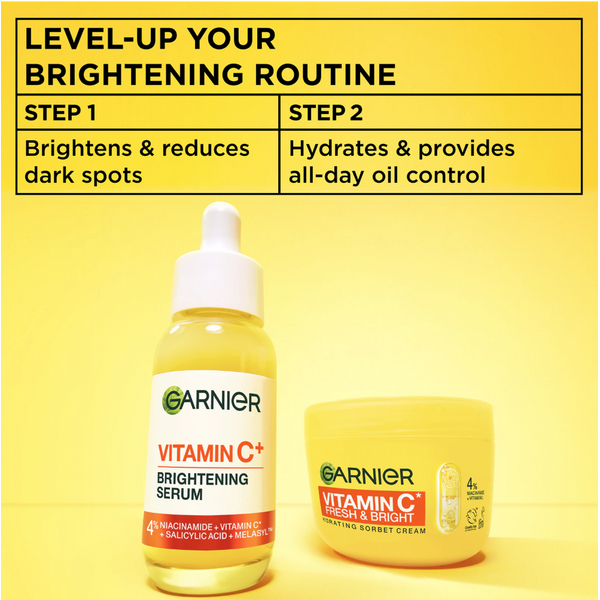 Garnier The Vitamin C Fresh & Bright Hydrating Sorbet Cream