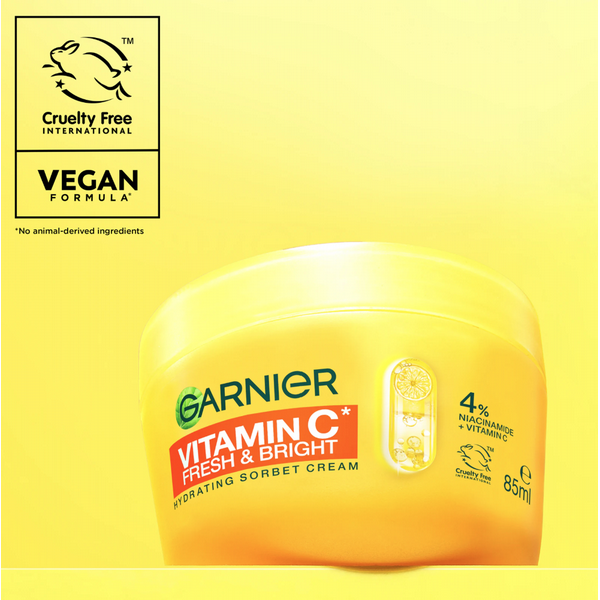 Garnier The Vitamin C Fresh & Bright Hydrating Sorbet Cream