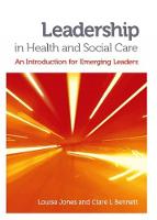 Leadership in Health and Social Care (ePub eBook)