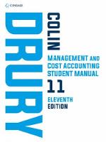 Management and Cost Accounting Student Manual (PDF eBook)