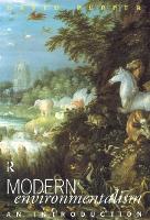 Modern Environmentalism: An Introduction (PDF eBook)