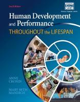 Human Development and Performance Throughout the Lifespan (PDF eBook)