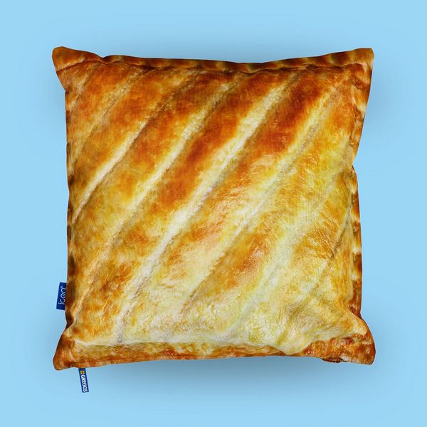 Greggs X Icon Square Steak Bake Cushion - Limited Edition