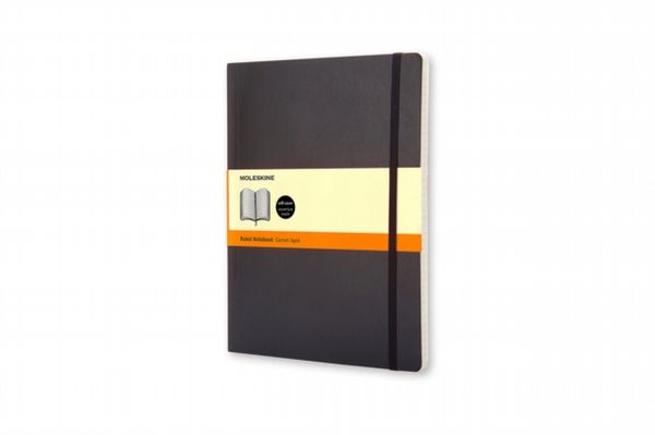 Moleskine Soft Extra Large Ruled Notebook Black
