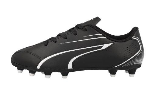 Puma Vitoria FG/AG Football Boots (Black/White)