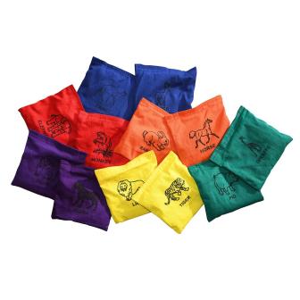 Animal Bean Bag (Pack of 12) - Assorted
