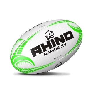 Rhino Rapide XV Rugby Ball - size: 5