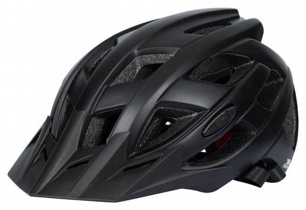 Trespass ZPROKIT Adults Cycle Helmet (Black, Medium)